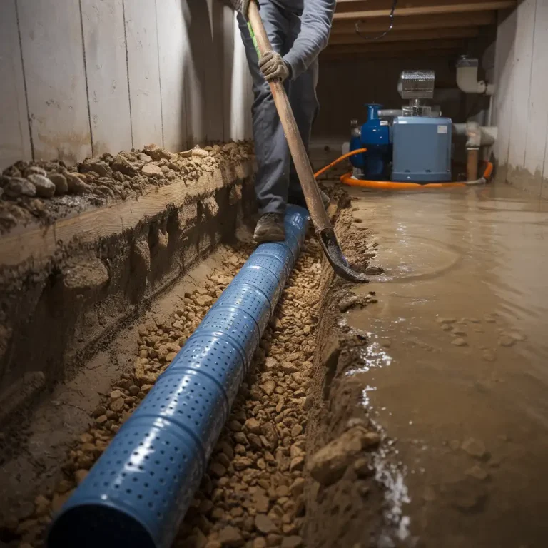 French Drain Basement Services | Expert Drainage Solutions